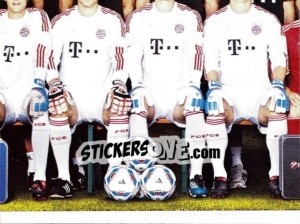 Sticker Team (Puzzle) - Fc Bayern München 2011-2012 - Panini