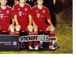 Sticker Team (Puzzle) - Fc Bayern München 2011-2012 n. 8 - Panini