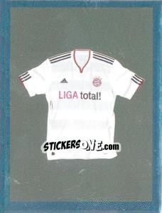 Sticker Auswärts Trikot (Glitzer) - Fc Bayern München 2011-2012 n. 13 - Panini