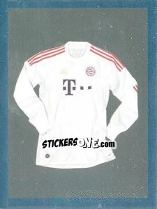 Sticker Torwart Trikot (Glitzer) - Fc Bayern München 2011-2012 - Panini