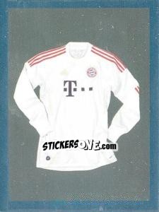 Sticker Torwart Trikot (Glitzer) - Fc Bayern München 2011-2012 n. 14 - Panini