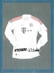 Figurina Torwart Trikot (Glitzer) - Fc Bayern München 2011-2012 - Panini