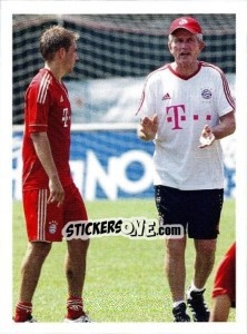 Sticker Trainer Jupp Heynckes - Fc Bayern München 2011-2012 - Panini