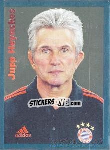 Sticker Trainer Jupp Heynckes (Glitzer) - Fc Bayern München 2011-2012 n. 18 - Panini