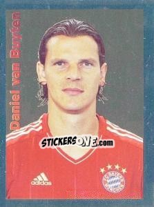 Sticker Daniel van Buyten (Glitzer) - Fc Bayern München 2011-2012 n. 30 - Panini