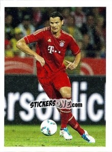 Cromo Daniel van Buyten - Fc Bayern München 2011-2012 - Panini