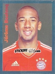 Sticker Jérôme Boateng (Glitzer) - Fc Bayern München 2011-2012 n. 38 - Panini
