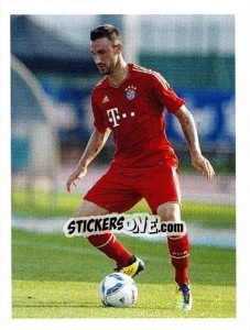 Sticker Diego Contento - Fc Bayern München 2011-2012 n. 63 - Panini