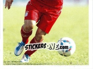 Sticker Danijel Pranjic (Puzzle) - Fc Bayern München 2011-2012 - Panini