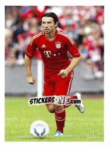 Sticker Danijel Pranjic - Fc Bayern München 2011-2012 n. 73 - Panini