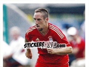 Sticker Franck Ribéry (Puzzle) - Fc Bayern München 2011-2012 n. 82 - Panini