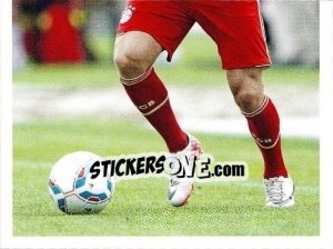 Sticker Franck Ribéry (Puzzle) - Fc Bayern München 2011-2012 n. 83 - Panini