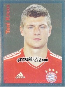 Figurina Toni Kroos (Glitzer) - Fc Bayern München 2011-2012 - Panini