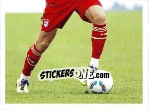 Sticker Arjen Robben (Puzzle) - Fc Bayern München 2011-2012 n. 101 - Panini