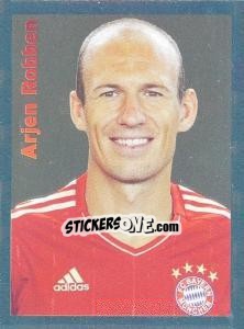 Figurina Arjen Robben (Glitzer) - Fc Bayern München 2011-2012 - Panini