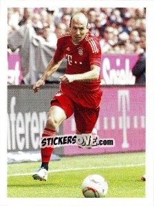 Sticker Arjen Robben - Fc Bayern München 2011-2012 n. 105 - Panini