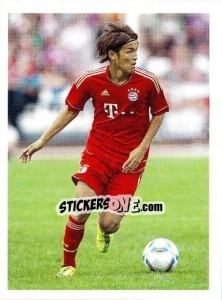 Sticker Takashi Usami - Fc Bayern München 2011-2012 n. 108 - Panini
