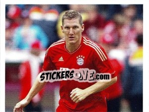 Figurina Bastian Schweinsteiger (Puzzle) - Fc Bayern München 2011-2012 - Panini