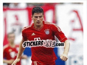 Sticker Mario Gomez (Puzzle) - Fc Bayern München 2011-2012 n. 136 - Panini