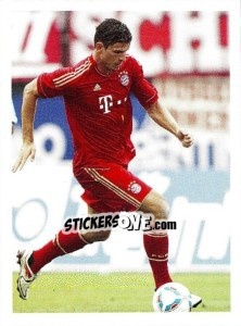 Sticker Mario Gomez - Fc Bayern München 2011-2012 n. 139 - Panini