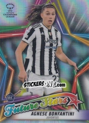 Sticker Agnese Bonfantini - UEFA Women’s Champions League Chrome 2021-2022 n. FS-13 - Topps