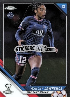 Cromo Ashley Lawrence - UEFA Women’s Champions League Chrome 2021-2022 n. 99 - Topps