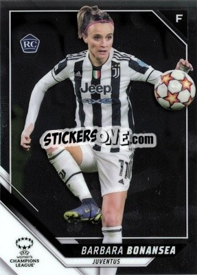 Sticker Barbara Bonansea - UEFA Women’s Champions League Chrome 2021-2022 n. 12 - Topps