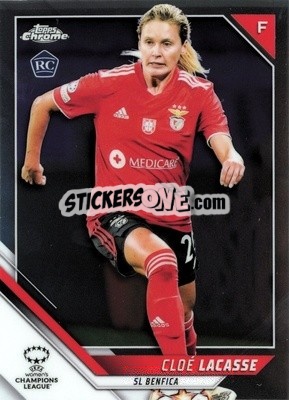 Sticker Cloe Lacasse - UEFA Women’s Champions League Chrome 2021-2022 n. 85 - Topps