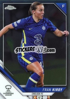 Sticker Fran Kirby - UEFA Women’s Champions League Chrome 2021-2022 n. 34 - Topps