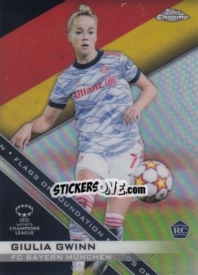 Cromo Giulia Gwinn - UEFA Women’s Champions League Chrome 2021-2022 - Topps