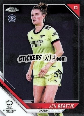 Sticker Jen Beattie - UEFA Women’s Champions League Chrome 2021-2022 n. 14 - Topps