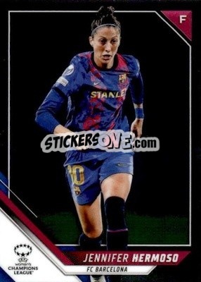Sticker Jennifer Hermoso - UEFA Women’s Champions League Chrome 2021-2022 - Topps