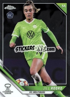 Figurina Jill Roord - UEFA Women’s Champions League Chrome 2021-2022 - Topps