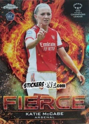 Sticker Katie McCabe - UEFA Women’s Champions League Chrome 2021-2022 - Topps