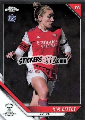 Sticker Kim Little - UEFA Women’s Champions League Chrome 2021-2022 n. 2 - Topps