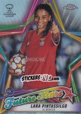 Sticker Lara Pintassilgo - UEFA Women’s Champions League Chrome 2021-2022 n. FS-14 - Topps