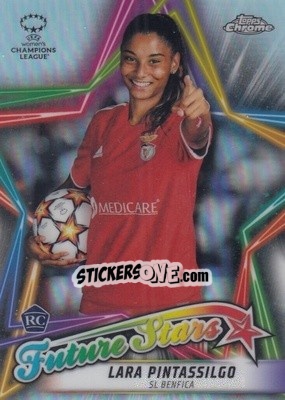 Sticker Lara Pintassilgo - UEFA Women’s Champions League Chrome 2021-2022 - Topps