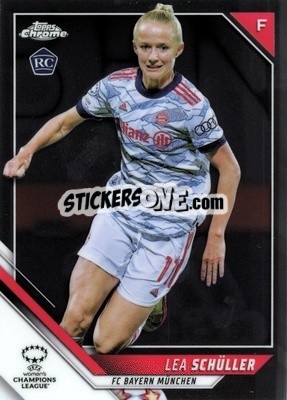 Sticker Lea Schuller - UEFA Women’s Champions League Chrome 2021-2022 n. 41 - Topps