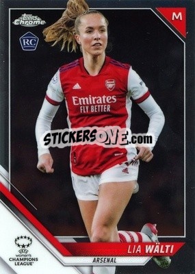 Sticker Lia Walti - UEFA Women’s Champions League Chrome 2021-2022 n. 98 - Topps