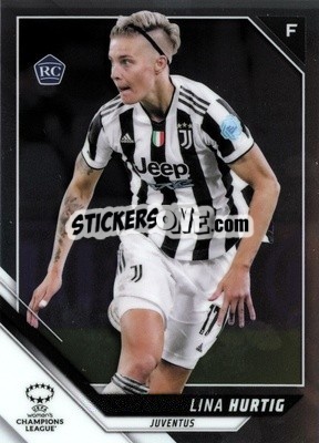 Sticker Lina Hurtig - UEFA Women’s Champions League Chrome 2021-2022 n. 62 - Topps