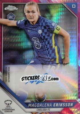 Sticker Magdalena Eriksson - UEFA Women’s Champions League Chrome 2021-2022 n. BA-ME - Topps