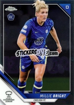 Sticker Millie Bright - UEFA Women’s Champions League Chrome 2021-2022 n. 90 - Topps