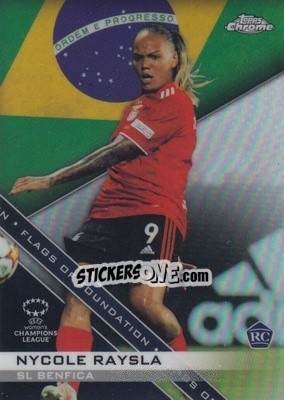 Figurina Nycole Raysla - UEFA Women’s Champions League Chrome 2021-2022 - Topps