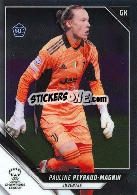 Sticker Pauline Peyraud-Magnin - UEFA Women’s Champions League Chrome 2021-2022 n. 25 - Topps