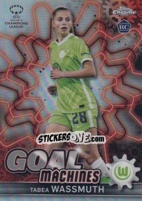 Cromo Tabea Wassmuth - UEFA Women’s Champions League Chrome 2021-2022 - Topps
