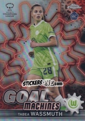 Sticker Tabea Wassmuth - UEFA Women’s Champions League Chrome 2021-2022 n. GM-5 - Topps