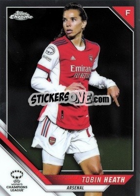 Sticker Tobin Heath - UEFA Women’s Champions League Chrome 2021-2022 n. 100 - Topps