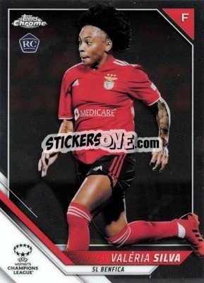 Cromo Valeria Silva - UEFA Women’s Champions League Chrome 2021-2022 n. 80 - Topps