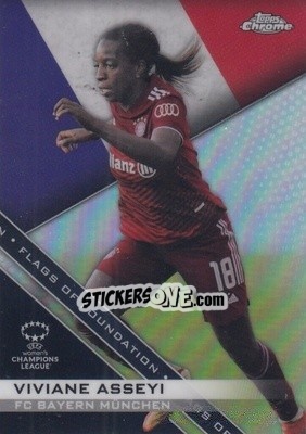 Sticker Viviane Asseyi - UEFA Women’s Champions League Chrome 2021-2022 - Topps