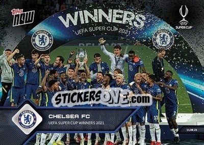 Sticker Chelsea FC - NOW UEFA Champions League 2021-2022 n. 2 - Topps